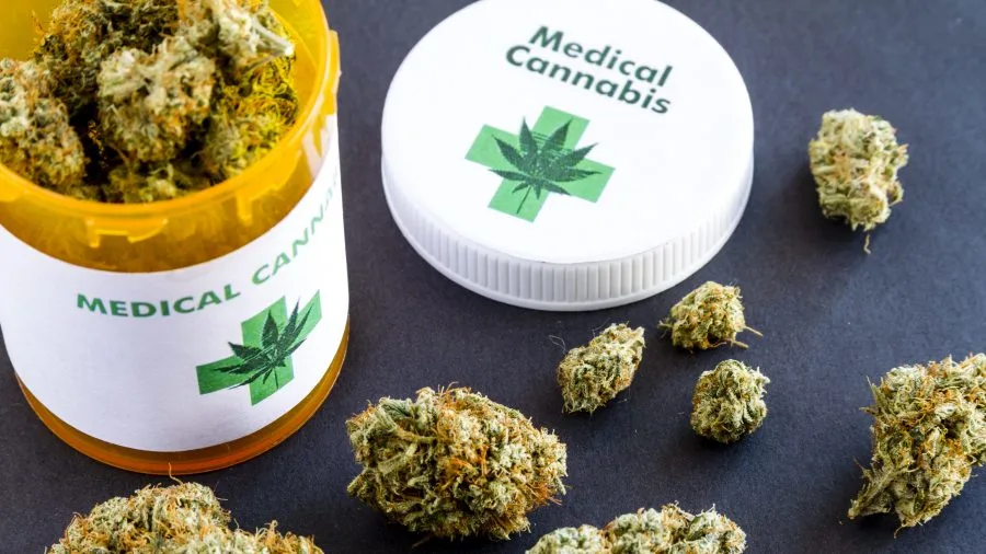 Patient using a DC medical cannabis card to purchase medical cannabis products